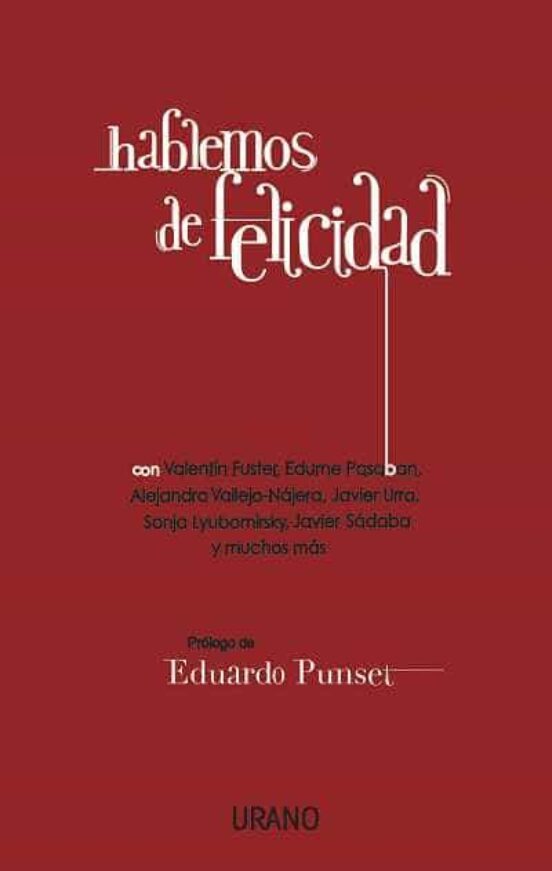Portada de Hablemos De Felicidad