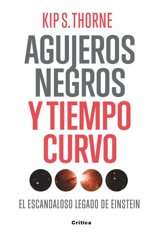 Portada de Agujeros Negros y Tiempo Curvo