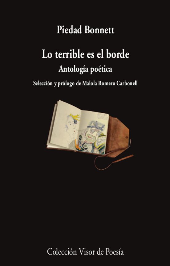 Portada de LO TERRIBLE ES EL BORDE  ANTOLOGIA POETICA