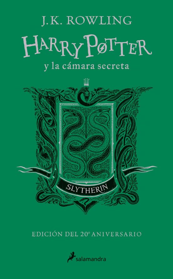 Saga Harry Potter completa casa Slytherin
