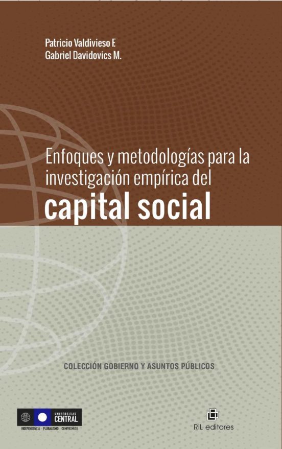 Portada de Enfoques y metodologías para la investigación empírica del capital social