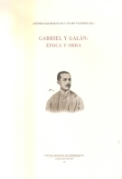 Gabriel Y Galan: Epoca Y Obra por Antonio Salvador Plans epub