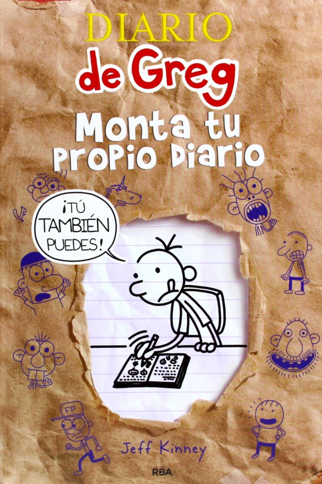 DIARIO DE GREG MONTA TU PROPIO DIARIO JEFF KINNEY Comprar libro 9788427203747