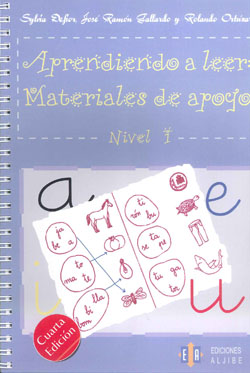 Aprendiendo A Leer: Materiales De Apoyo (nivel I) (3ª Ed.) por Sylvia Defior;
Jose Ramon Gallardo;