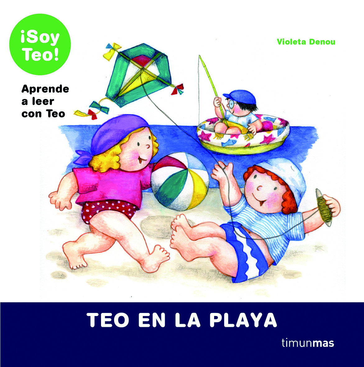 Teo En La Playa por Violeta Denou