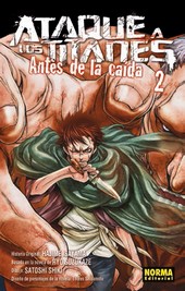 Ataque A Los Titanes: Antes De La Caida 2 por Hajime Isayama