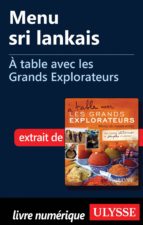 menu sri lankais - a table avec les grands explorateurs (ebook)-9782765805717 menu sri lankais - a table avec les grands explorateurs (ebook)-9782765805717