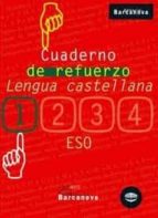 cuaderno de refuerzo: lengua castellana (1ºeso)-9788448917227 cuaderno de refuerzo: lengua castellana (1ºeso)-9788448917227