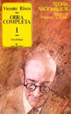 obra completa de v. risco. 1. teoria nacionalista-vicente risco-9788473395427 obra completa de v. risco. 1. teoria nacionalista-vicente risco-9788473395427