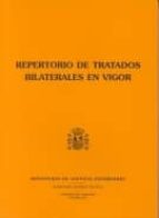 Repertorio de tratados bilaterales en vigor por Vv.aa. 978-8495265227 FB2 MOBI EPUB