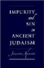 IMPURITY AND SIN IN THE ANCIENT JUDAISM