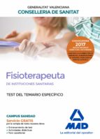 FISIOTERAPEUTA DE LAS INSTITUCIONES SANITARIAS DE LA CONSELLERIA DE SANITAT
