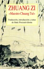 zhuang zi: maestro chuang tse-9788472453357 zhuang zi: maestro chuang tse-9788472453357