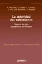 la autoridad del sufrimiento: silencio de dios y preguntas del ho mbre-9788476587157 la autoridad del sufrimiento: silencio de dios y preguntas del ho mbre-9788476587157