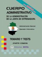 CUERPO ADMINISTRATIVO DE LA JUNTA DE EXTREMADURA
