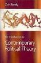 Introduction to contemporary social theory FB2 EPUB por Colin farrelly 978-0761949077