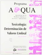 toxicologia determinacio de valor llindar. guia del alumne-9788429175677 toxicologia determinacio de valor llindar. guia del alumne-9788429175677