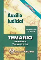 auxilio judicial (vol. ii): temario-jose luis ramos cejudo-manuel segura ruiz-9788482194387 auxilio judicial (vol. ii): temario-jose luis ramos cejudo-manuel segura ruiz-9788482194387