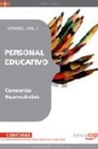 PERSONAL EDUCATIVO DEL CONSORCIO HAURRESKOLAK. TEMARIO VOL. I