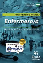 ENFERMERO-A DEL SAS. TEMARIO ESPECÍFICO VOLUMEN 3