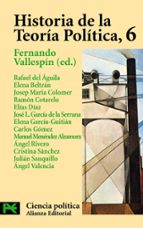 historia de la teoria politica, 6-fernando vallespin-9788420673097 historia de la teoria politica, 6-fernando vallespin-9788420673097