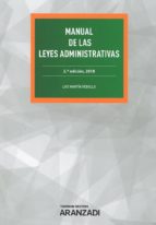 manual de las leyes administrativas 2018 (2ª ed.)-luis martin rebollo-9788491973997 manual de las leyes administrativas 2018 (2ª ed.)-luis martin rebollo-9788491973997