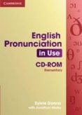 english pronunciation in use : elementary : cd-rom-jonathan marks-9780521693707 english pronunciation in use : elementary : cd-rom-jonathan marks-9780521693707