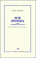 SUR SPINOZA  (edición en francés)