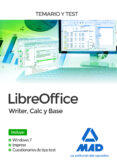 libreoffice: writer, calc y base. temario y test-9788414212707 libreoffice: writer, calc y base. temario y test-9788414212707