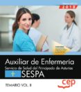 auxiliar de enfermeria del servicio de salud del principado de asturias: sespa: temario (vol. ii)-9788417674007 auxiliar de enfermeria del servicio de salud del principado de asturias: sespa: temario (vol. ii)-9788417674007