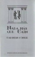 nada mas que cain-carmen conde-carmen (intr.) morales-9788476846407 nada mas que cain-carmen conde-carmen (intr.) morales-9788476846407