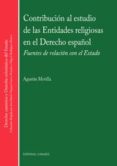 contribucion al estudio de las entidades religiosas en el derecho español-9788490451007 contribucion al estudio de las entidades religiosas en el derecho español-9788490451007