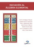 iniciacion al algebra elemental (ebook)-9788490521007 iniciacion al algebra elemental (ebook)-9788490521007