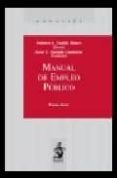 manual de empleo publico-federico a. castillo blanco-9788498900507 manual de empleo publico-federico a. castillo blanco-9788498900507