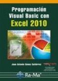 programación visual basic con excel 2010-juan antonio gomez gutierrez-9788499642307 programación visual basic con excel 2010-juan antonio gomez gutierrez-9788499642307