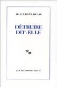 DETRUIRE DIT-ELLE-1178338-otro-formato