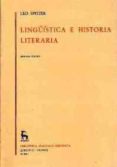 lingüistica e historia literaria (2ª ed.)-leo spitzer-9788424901417 lingüistica e historia literaria (2ª ed.)-leo spitzer-9788424901417