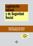 legislacion laboral y seguridad social (19ª ed.)-9788430971817 legislacion laboral y seguridad social (19ª ed.)-9788430971817