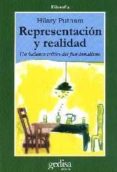 representacion y realidad: un balance critico de funcionalismo-hilary putnam-9788474323917 representacion y realidad: un balance critico de funcionalismo-hilary putnam-9788474323917