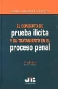el concepto de prueba ilicita y su tratamiento en el proceso pena l (2ª ed.)-manuel miranda estrampes-9788476987117 el concepto de prueba ilicita y su tratamiento en el proceso pena l (2ª ed.)-manuel miranda estrampes-9788476987117