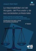la responsabilidad civil del abogado, del procurador y de sus sociedades profesionales. estudio (ebook)-9788476988817 la responsabilidad civil del abogado, del procurador y de sus sociedades profesionales. estudio (ebook)-9788476988817