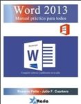 word 2013 manual practico para todos-rosario peña-9788494062117 word 2013 manual practico para todos-rosario peña-9788494062117