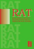 rat reglamento tecnico de lineas electricas aereas de alta tensio n-9788495447517 rat reglamento tecnico de lineas electricas aereas de alta tensio n-9788495447517