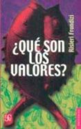 ¿que son los valores?-frondizi risieri-9789681656317 ¿que son los valores?-frondizi risieri-9789681656317