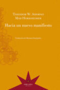 hacia un nuevo manifiesto-theodor w. adorno-max horkheimer-9789877120417 hacia un nuevo manifiesto-theodor w. adorno-max horkheimer-9789877120417