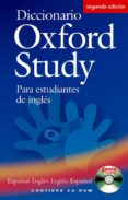 diccionario oxford study para estudiantes de ingles (español-ingl es/ ingles-español) (2nd ed.) (incluye cd-rom)-9780194316927 diccionario oxford study para estudiantes de ingles (español-ingl es/ ingles-español) (2nd ed.) (incluye cd-rom)-9780194316927