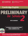 cambridge preliminary for schools 2. self-study pack (students b ook with answers and audio cds (2))-9781107603127 cambridge preliminary for schools 2. self-study pack (students b ook with answers and audio cds (2))-9781107603127