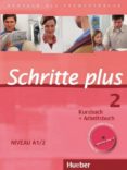 schritte plus 2. niveau a1/2. kursbuch + arbeitsbuch mit audio-cd zum arbeitsbuch: deutsch als fremdsprache-9783190119127 schritte plus 2. niveau a1/2. kursbuch + arbeitsbuch mit audio-cd zum arbeitsbuch: deutsch als fremdsprache-9783190119127
