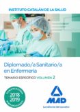 diplomado/a sanitario/a en enfermería del instituto catalán de la salud. temario específico volumen 2-9788414222027 diplomado/a sanitario/a en enfermería del instituto catalán de la salud. temario específico volumen 2-9788414222027