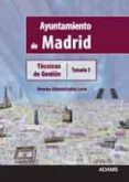 tecnicos de gestion ayuntamiento de madrid: temario 3-9788415392927 tecnicos de gestion ayuntamiento de madrid: temario 3-9788415392927
